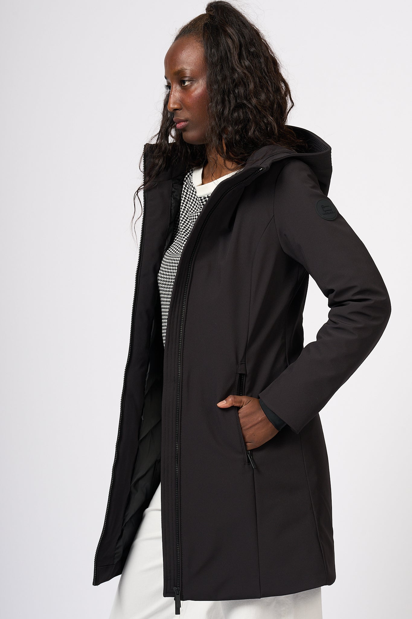 Woolrich Firth Down Parka Black Women-5