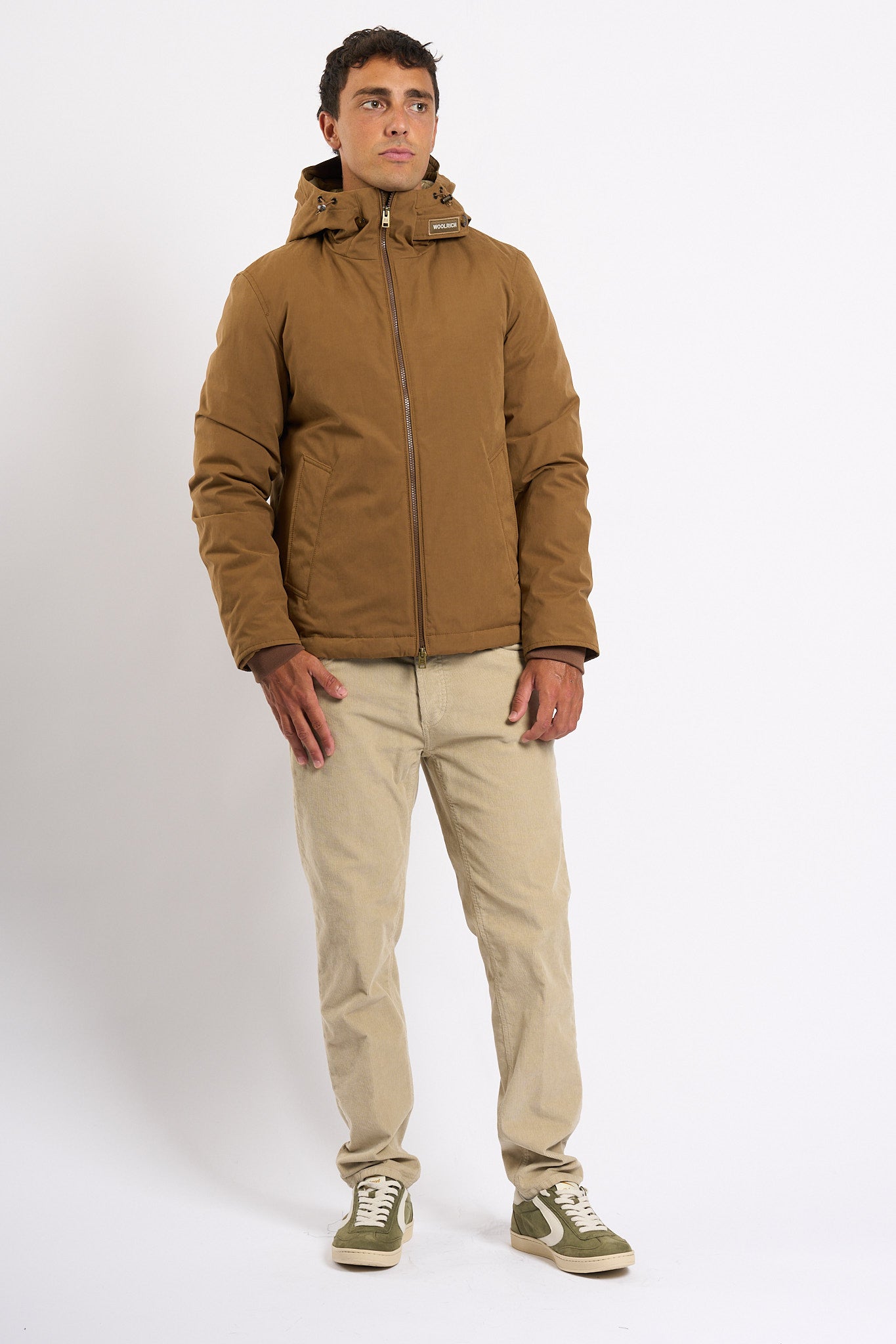 Woolrich Giacca Imbottita Mountain Caffe' Uomo-9