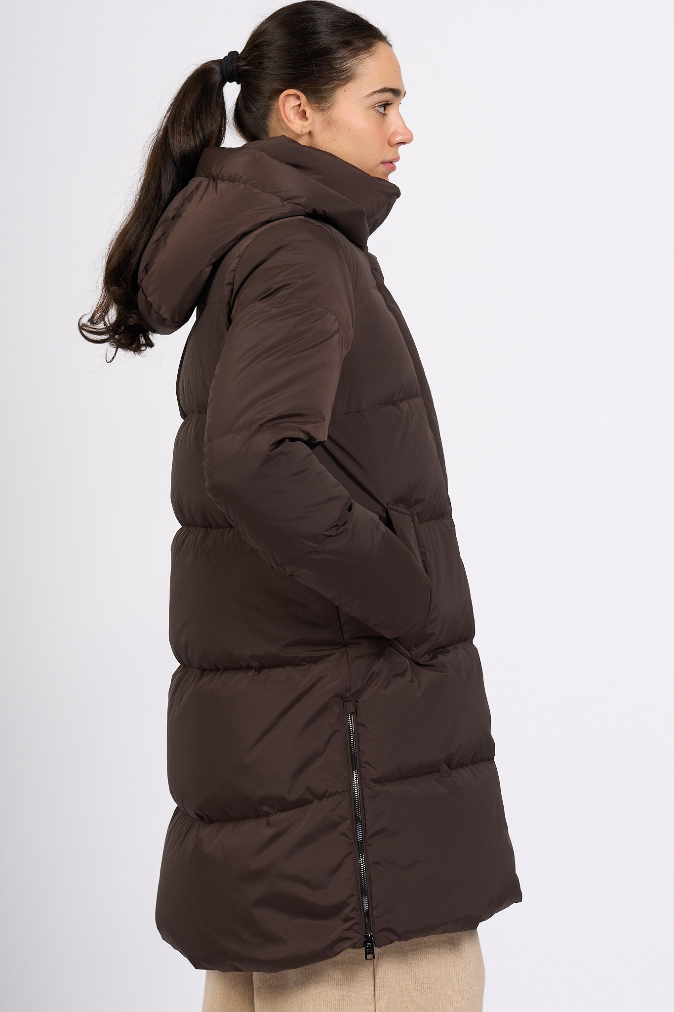Woolrich Piumino Kelly Marrone Donna-4