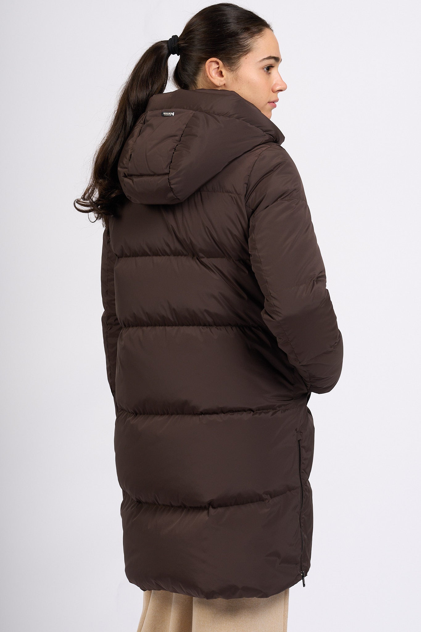 Woolrich Piumino Kelly Marrone Donna-5