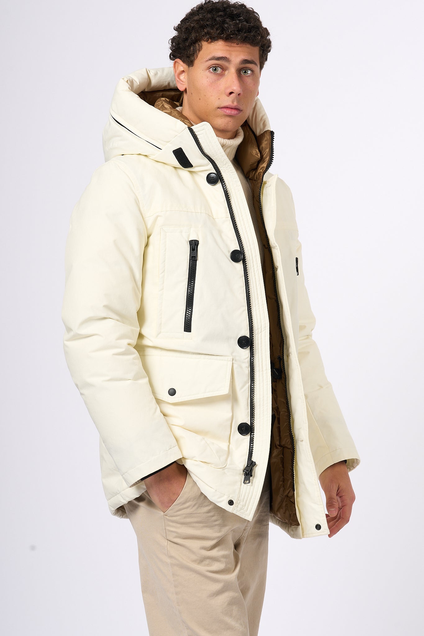 Woolrich Ramar Arctic Parka Bianco Uomo-3