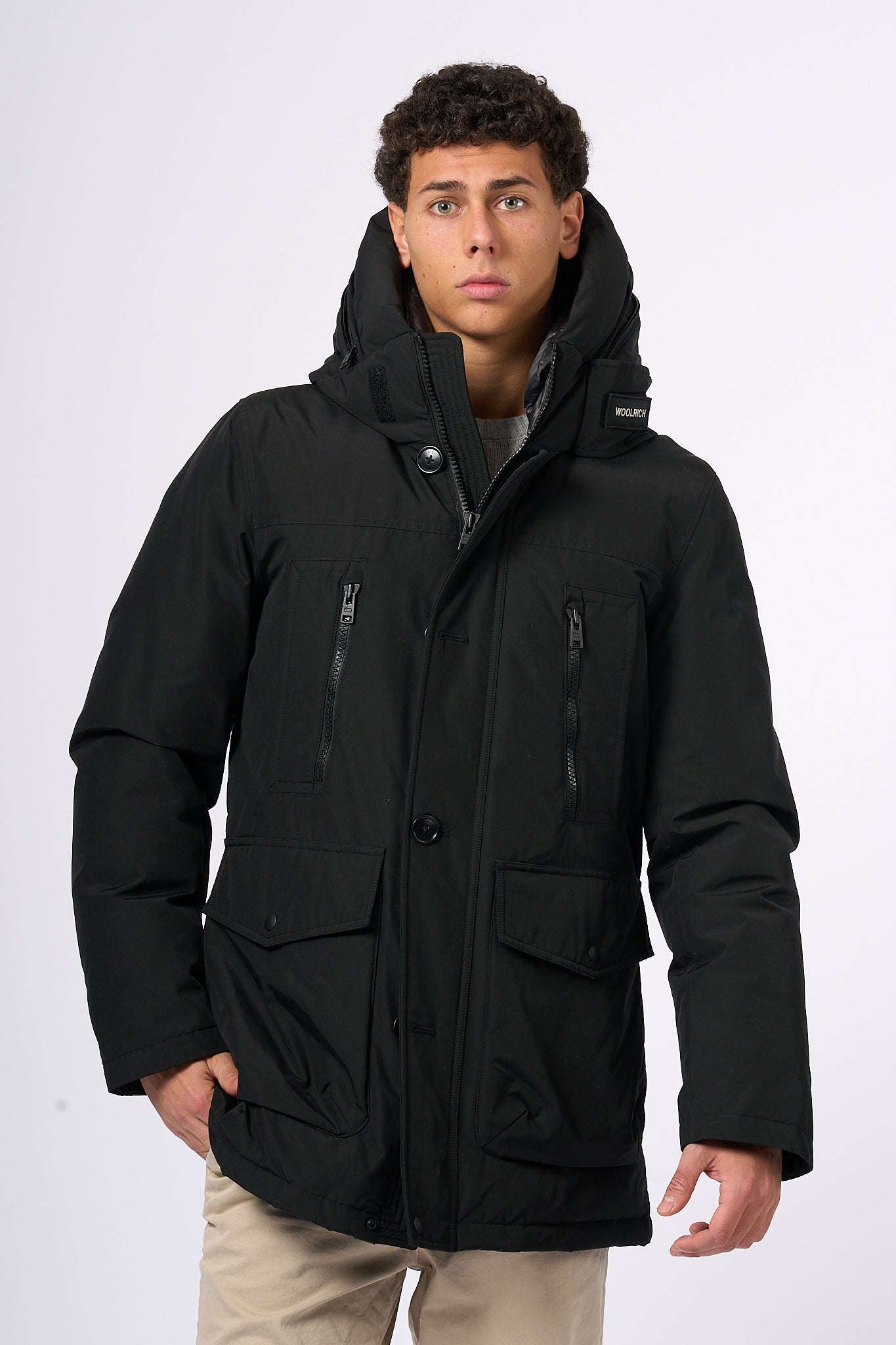 Woolrich Ramar Arctic Parka Nero Uomo-1