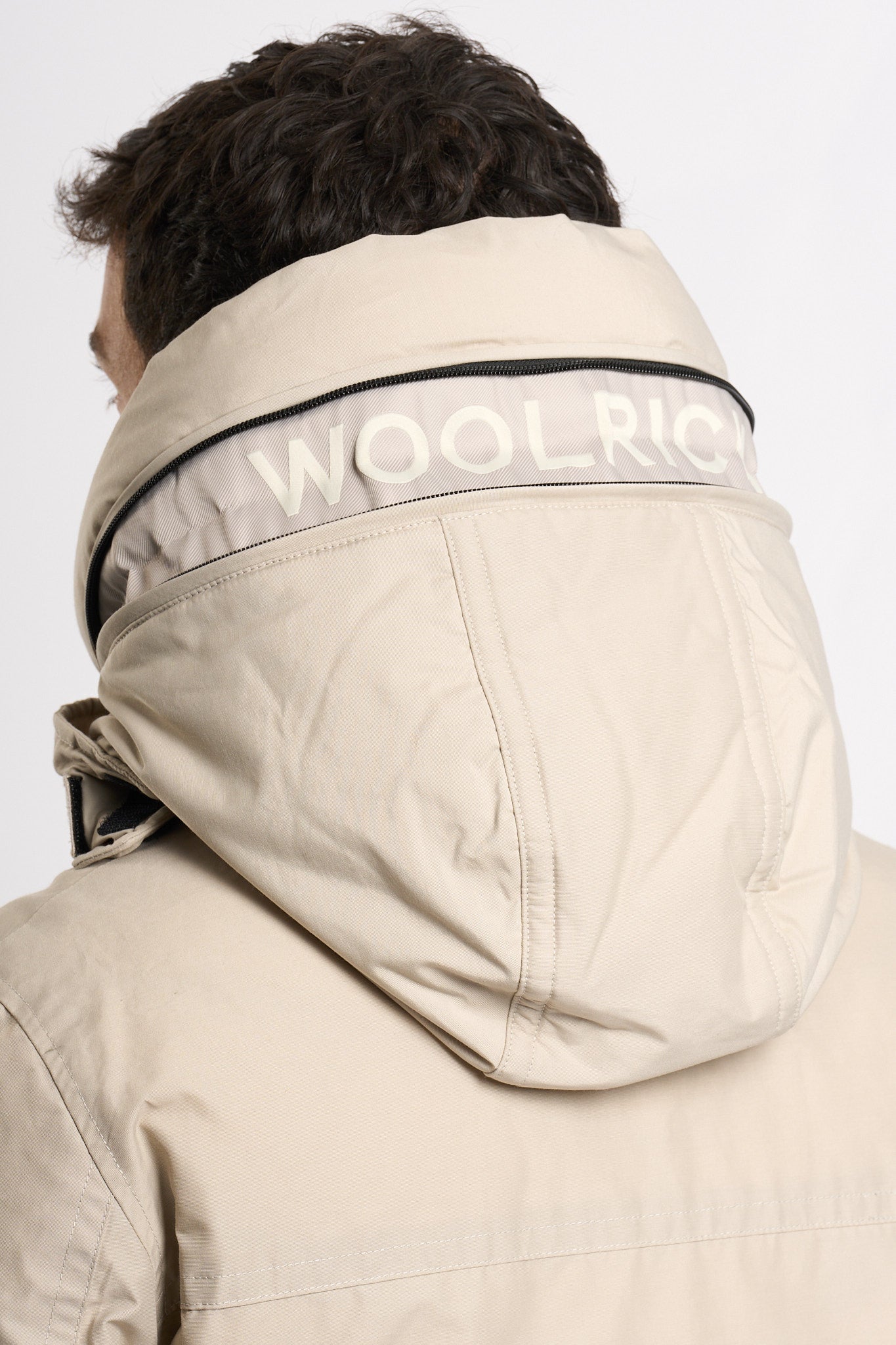 Woolrich Ramar Artctic Parka Panna Uomo-10