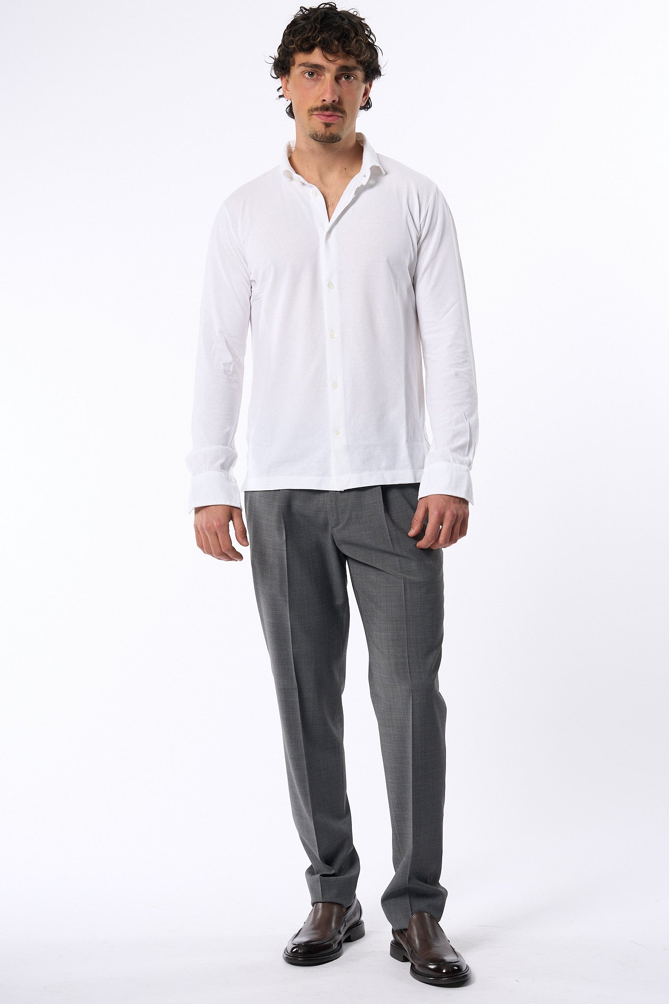 Zanone Camicia Ice Cotton Bianco Uomo-2