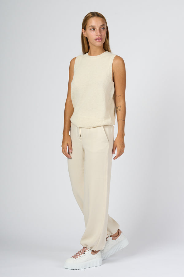Zanone Maglia Senza Maniche Latte Donna-2