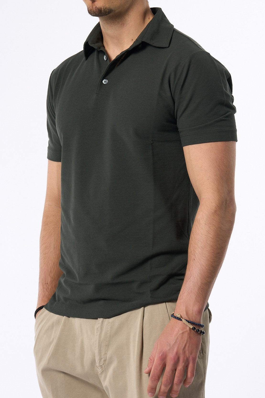 Zanone Polo IceCotton Militare Uomo-3