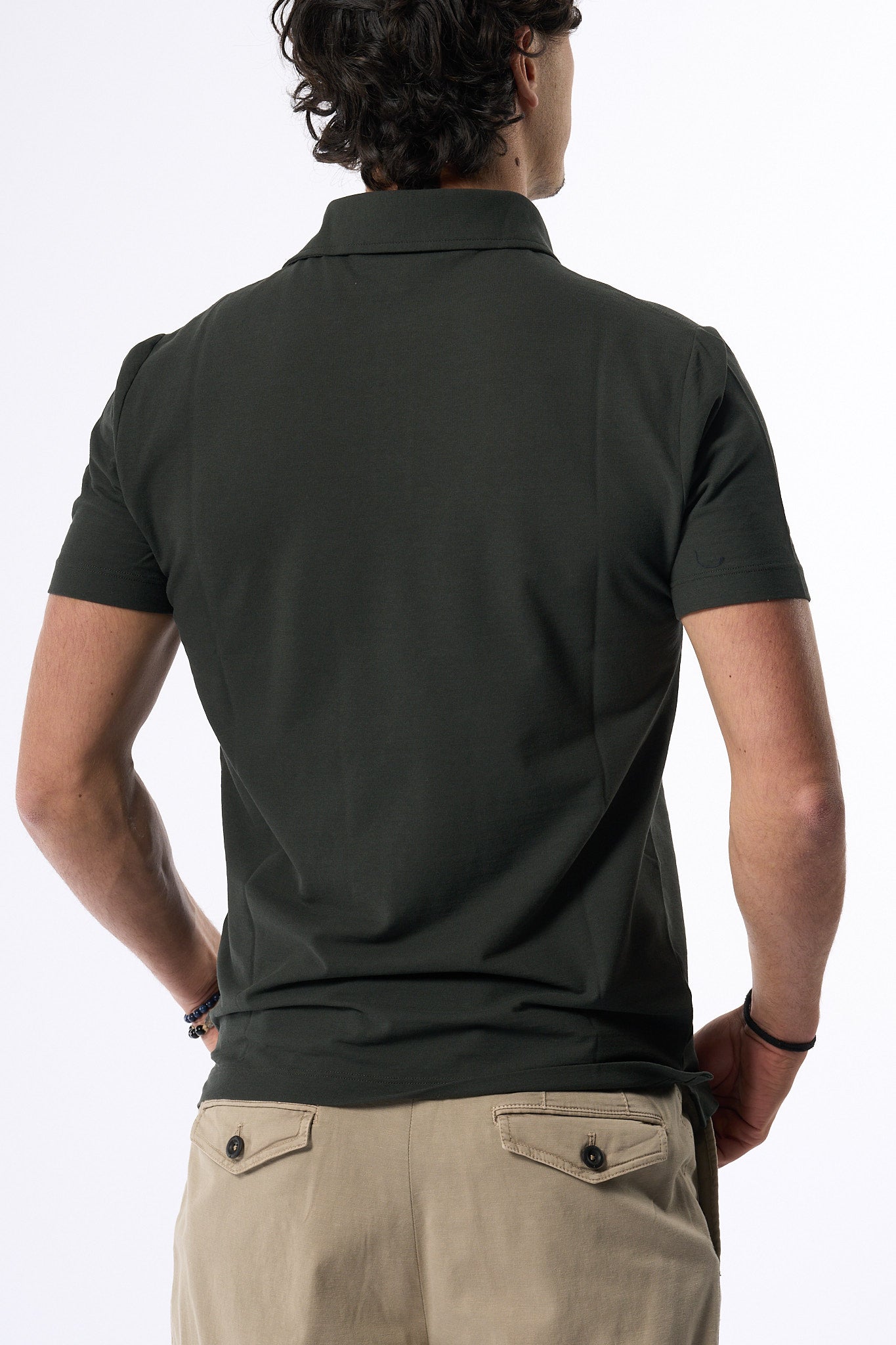 Zanone Polo IceCotton Militare Uomo-5