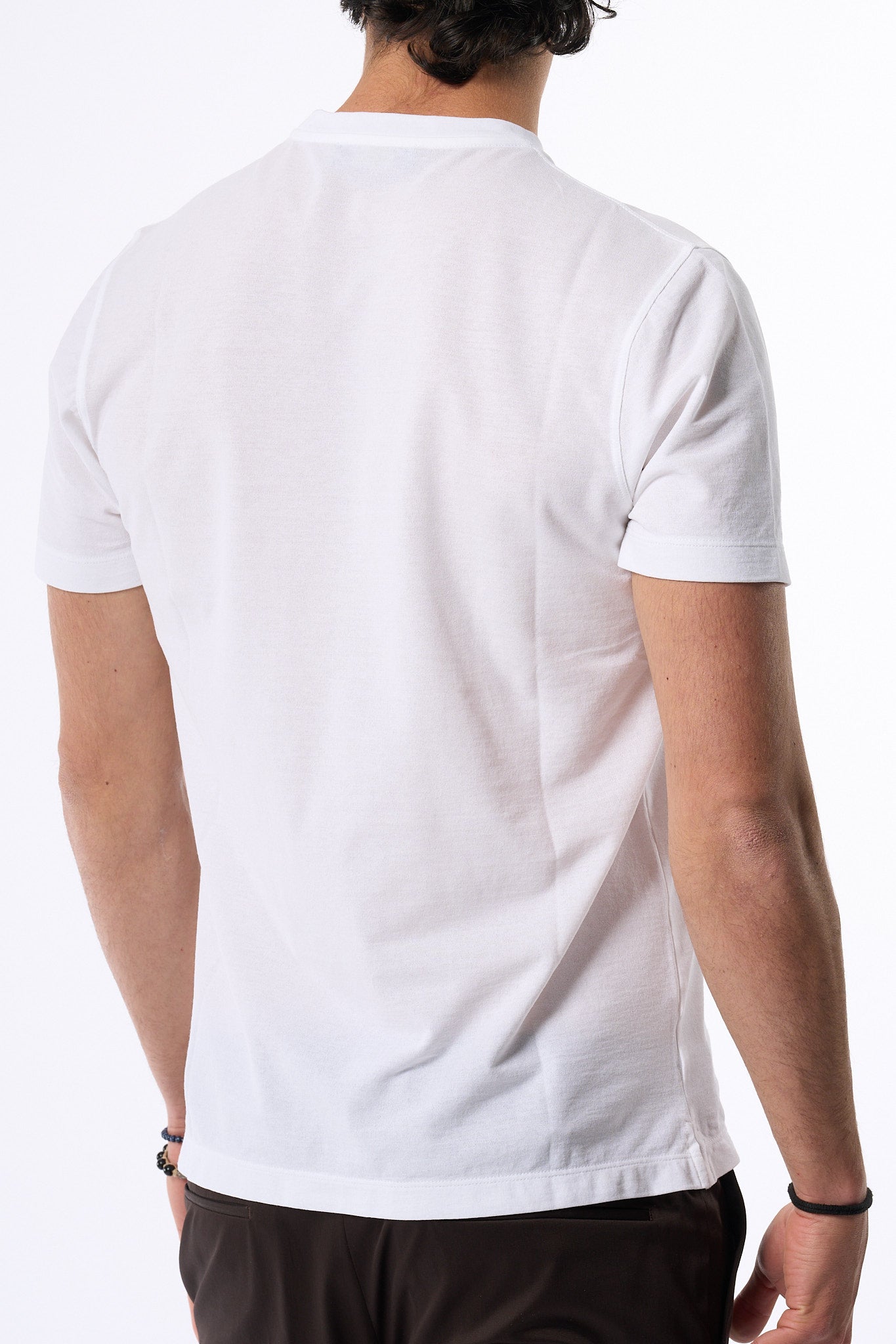 Zanone T-shirt Slim-fit IceCotton Bianco Uomo-4