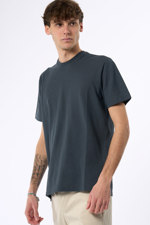Zanone T-shirt Slim-fit IceCotton Ferro Uomo