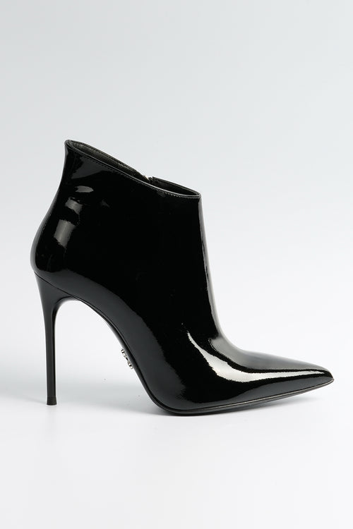 Sergio Levantesi Women's Black Patent Ankle Boot
