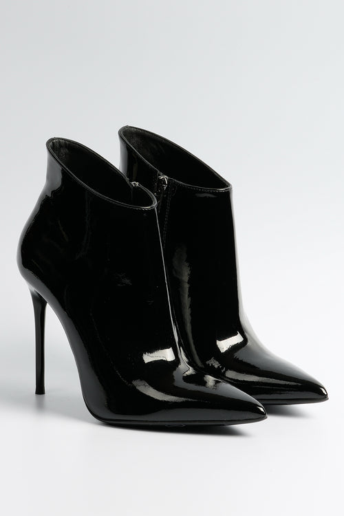 Sergio Levantesi Women's Black Patent Ankle Boot-2