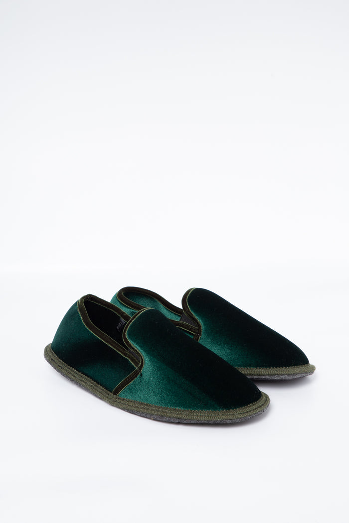 Alto Milano Pantofola Verde Uomo-1