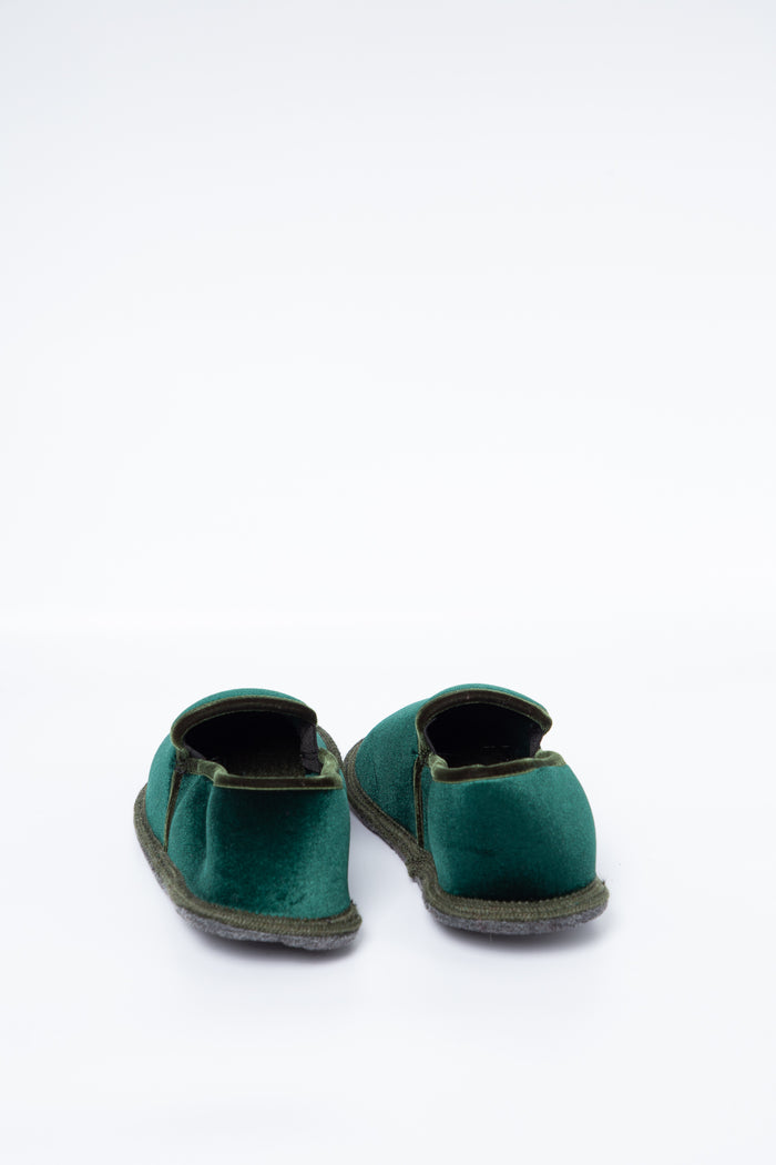 Alto Milano Pantofola Verde Uomo-4