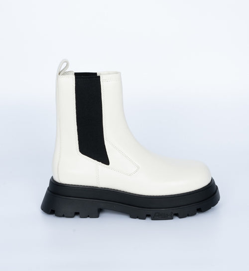 Ash Ankle Boot Beatles White Woman