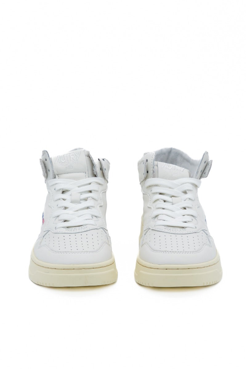 Autry Sneakers Media Bianco Donna-4