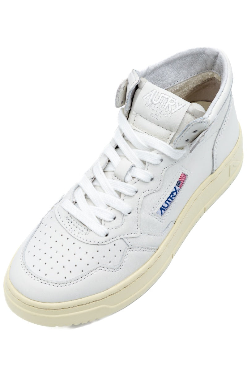 Autry Sneakers Media Bianco Donna-5