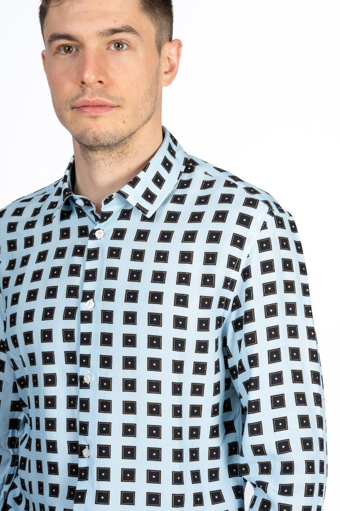 Benevierre Camicia Fantasia Uomo