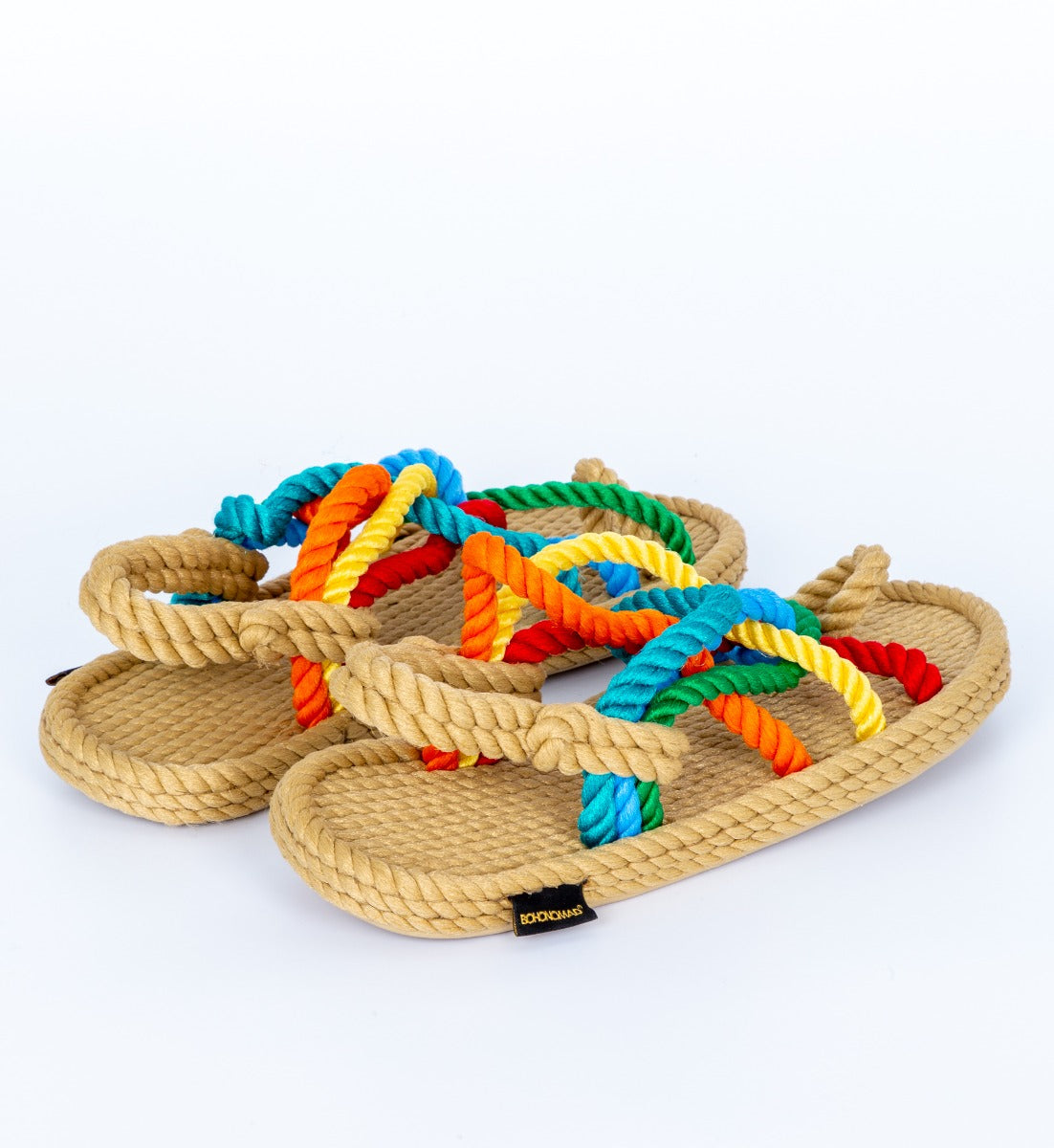 Bohonomad Multicolor Rope Sandal for Women-3