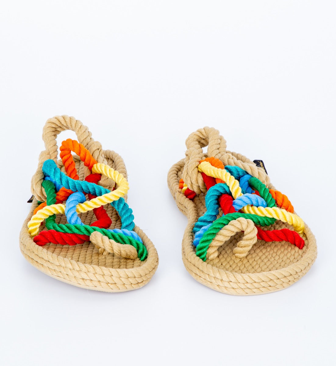 Bohonomad Multicolor Rope Sandal for Women-4