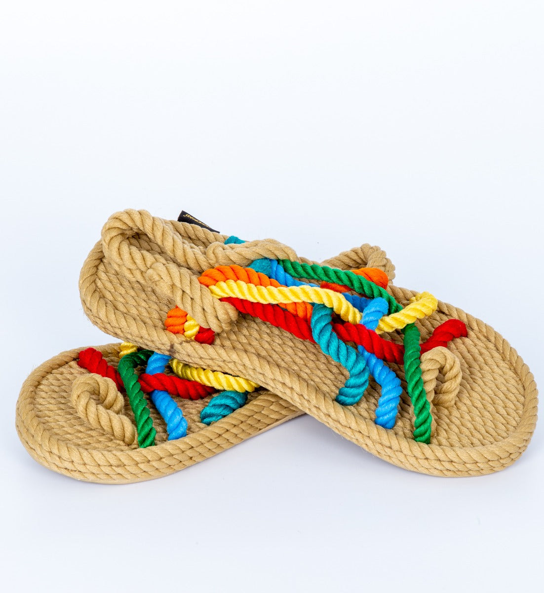 Bohonomad Multicolor Rope Sandal for Women-5