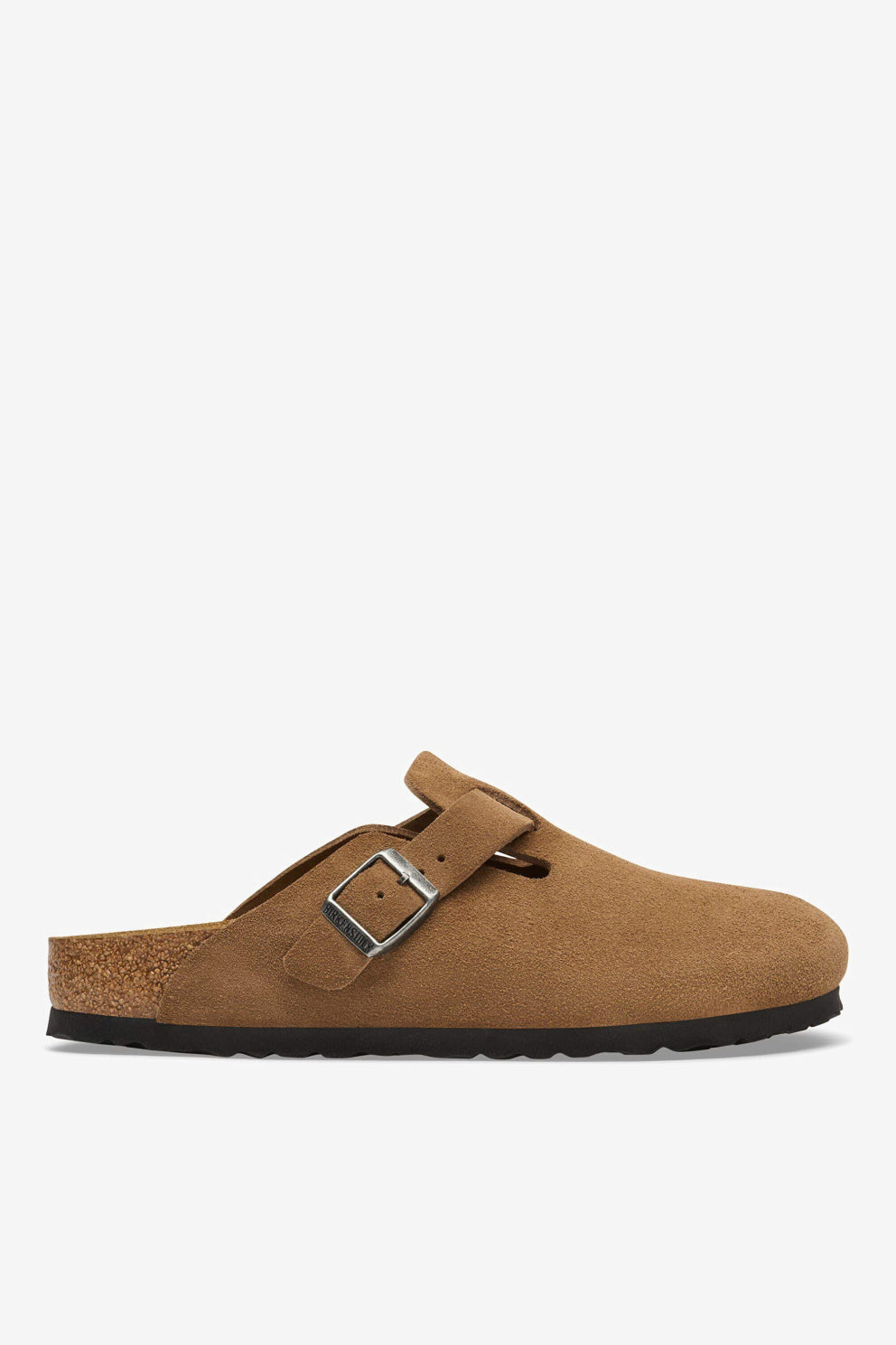 Birkenstock Sabot Boston Sabbia Donna in pelle scamosciata-1