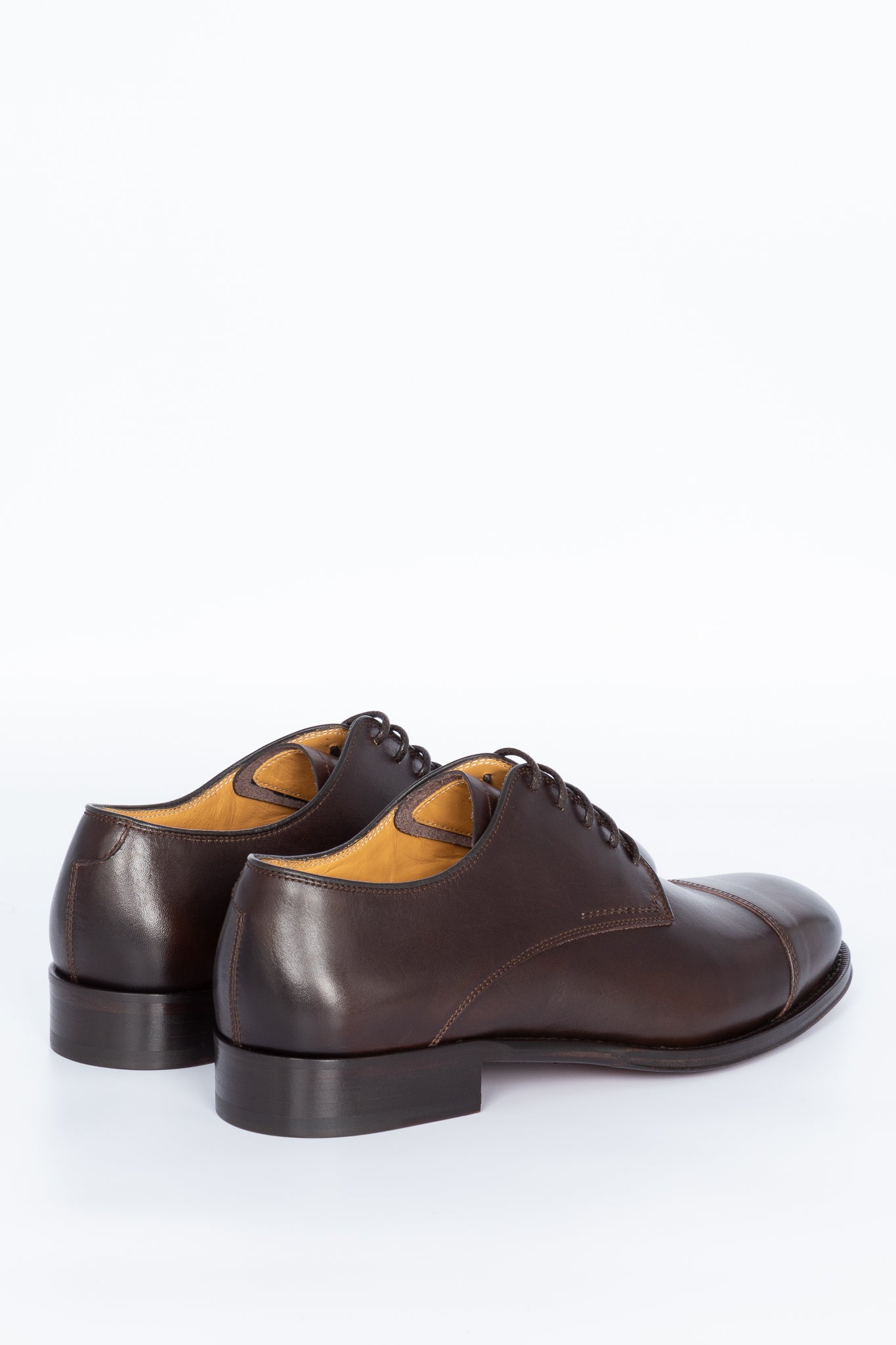 Botti Dark Brown Derby Shoe Man-4
