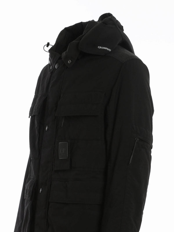 C.p.company Field Jacket Nero Uomo-3