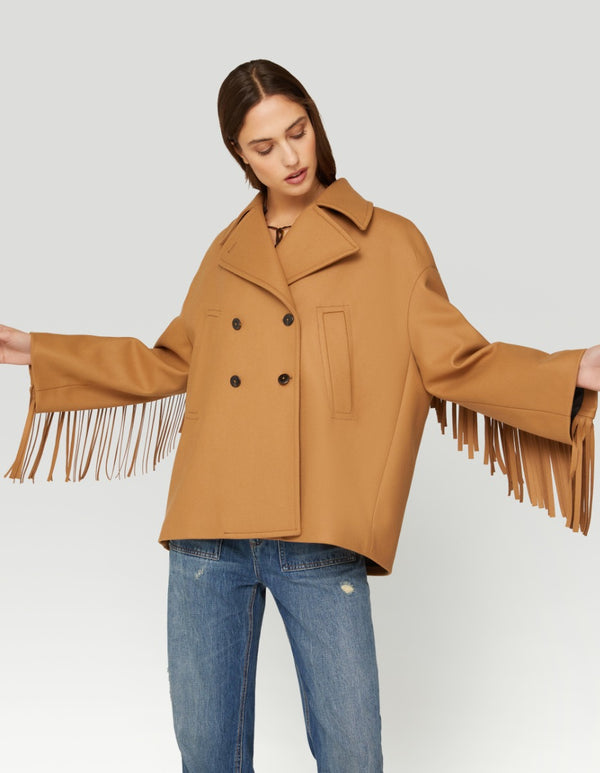 Dondup Peacot Biscotto Donna-2