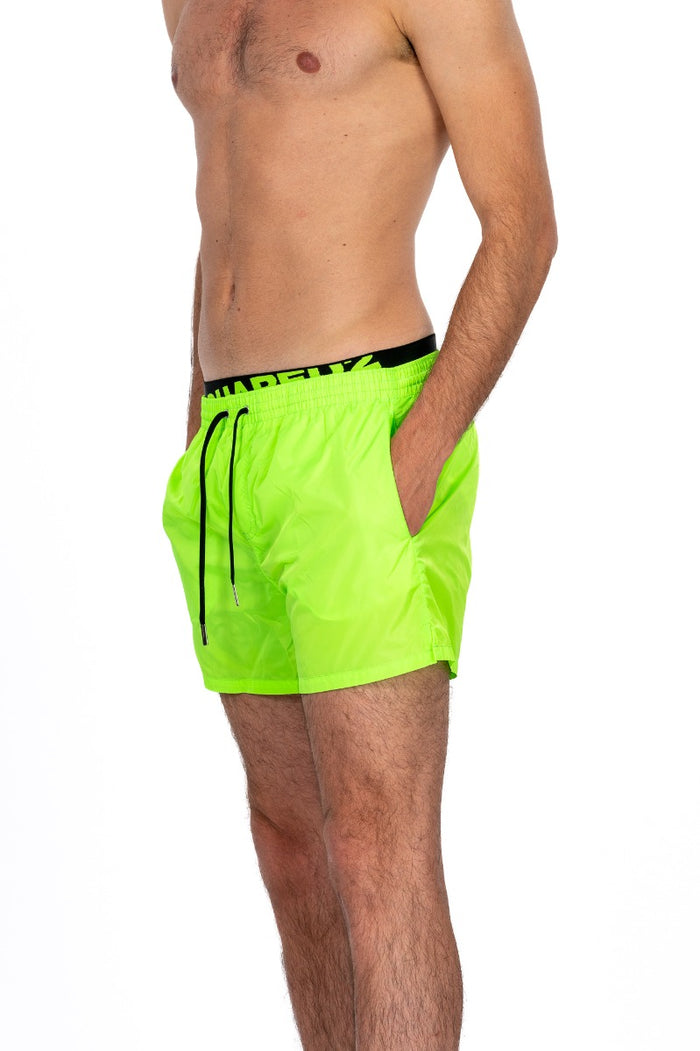 Dsquared Underwear Boxer Mare Verde Uomo