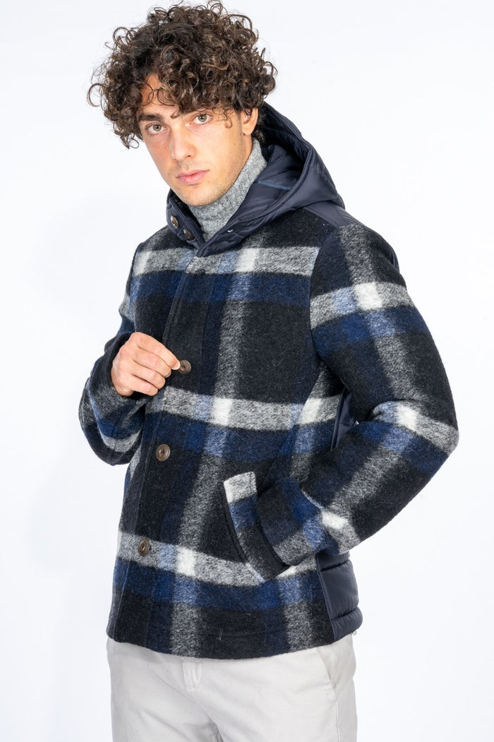 Ero Parka Blu Uomo