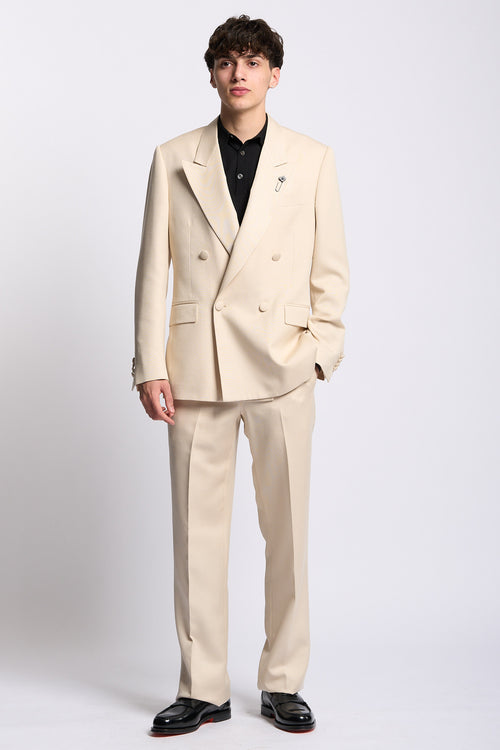 Lardini Giacca Soiree Doppiopetto Sabbia Uomo-2