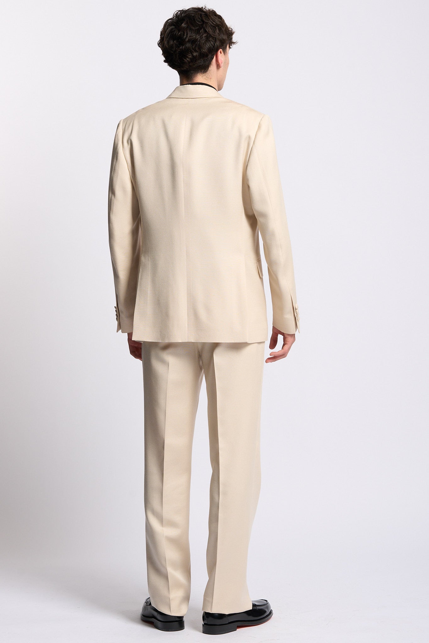 Lardini Giacca Soiree Doppiopetto Sabbia Uomo-5