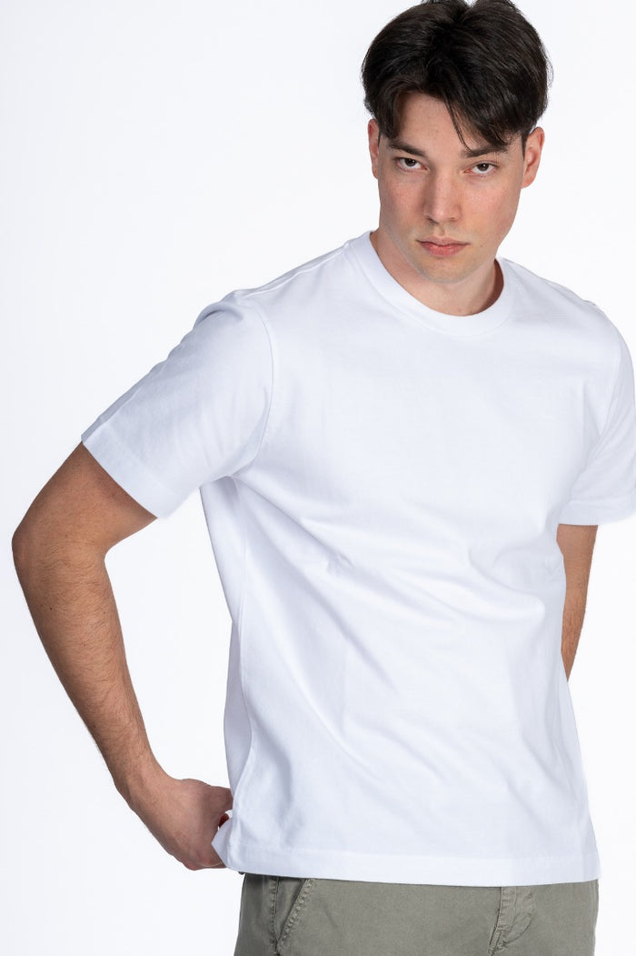 Grifoni T-shirt Giro Bianco Uomo