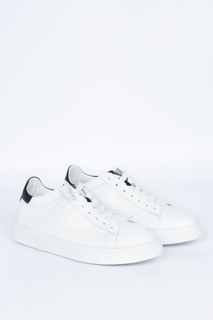 Hogan Sneaker H365 Canaletto Bianco/nero Uomo-2