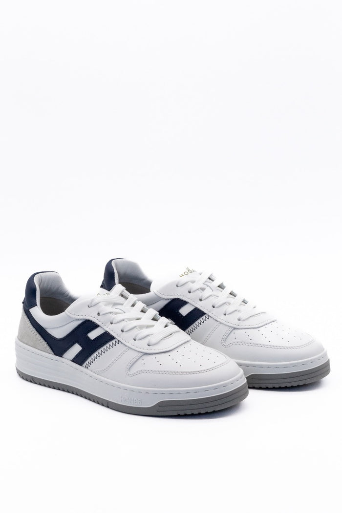 Hogan Sneaker H630 Bassa Bianco/blu Uomo-2