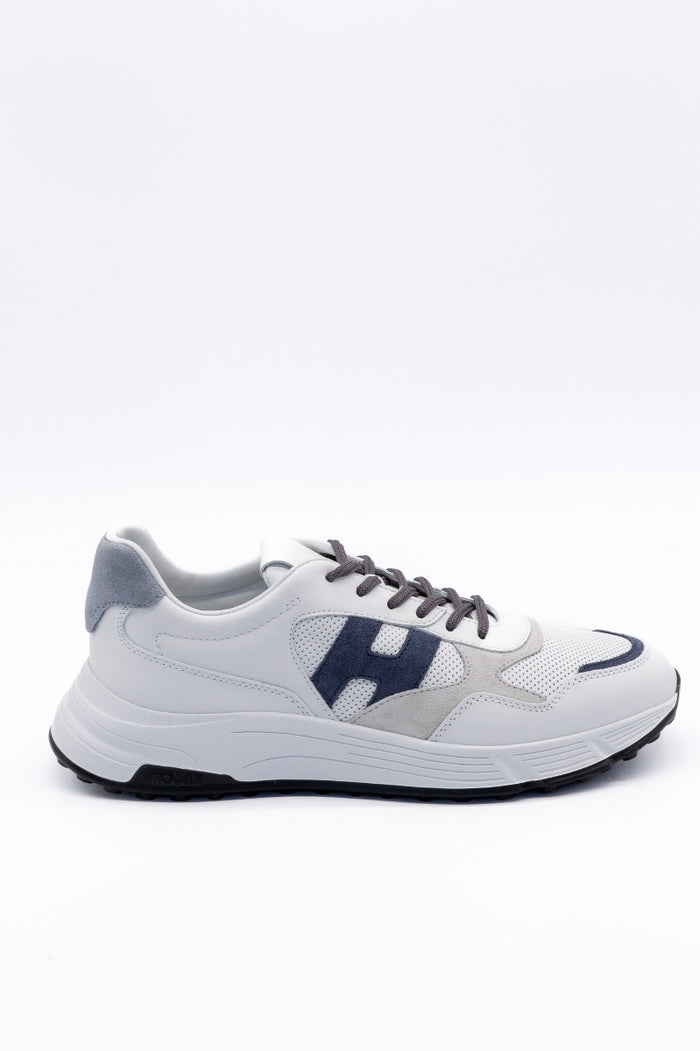 Hogan Sneaker Hyperlight Punzonato Bianco/blu Uomo-1