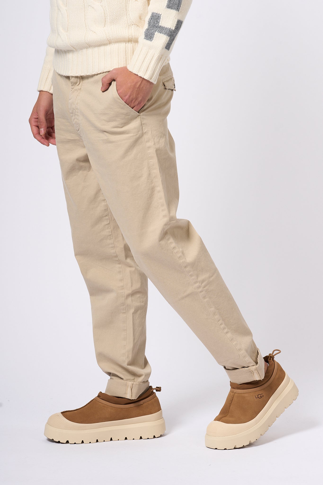 Mason's Pantalone chino Beige Uomo-5