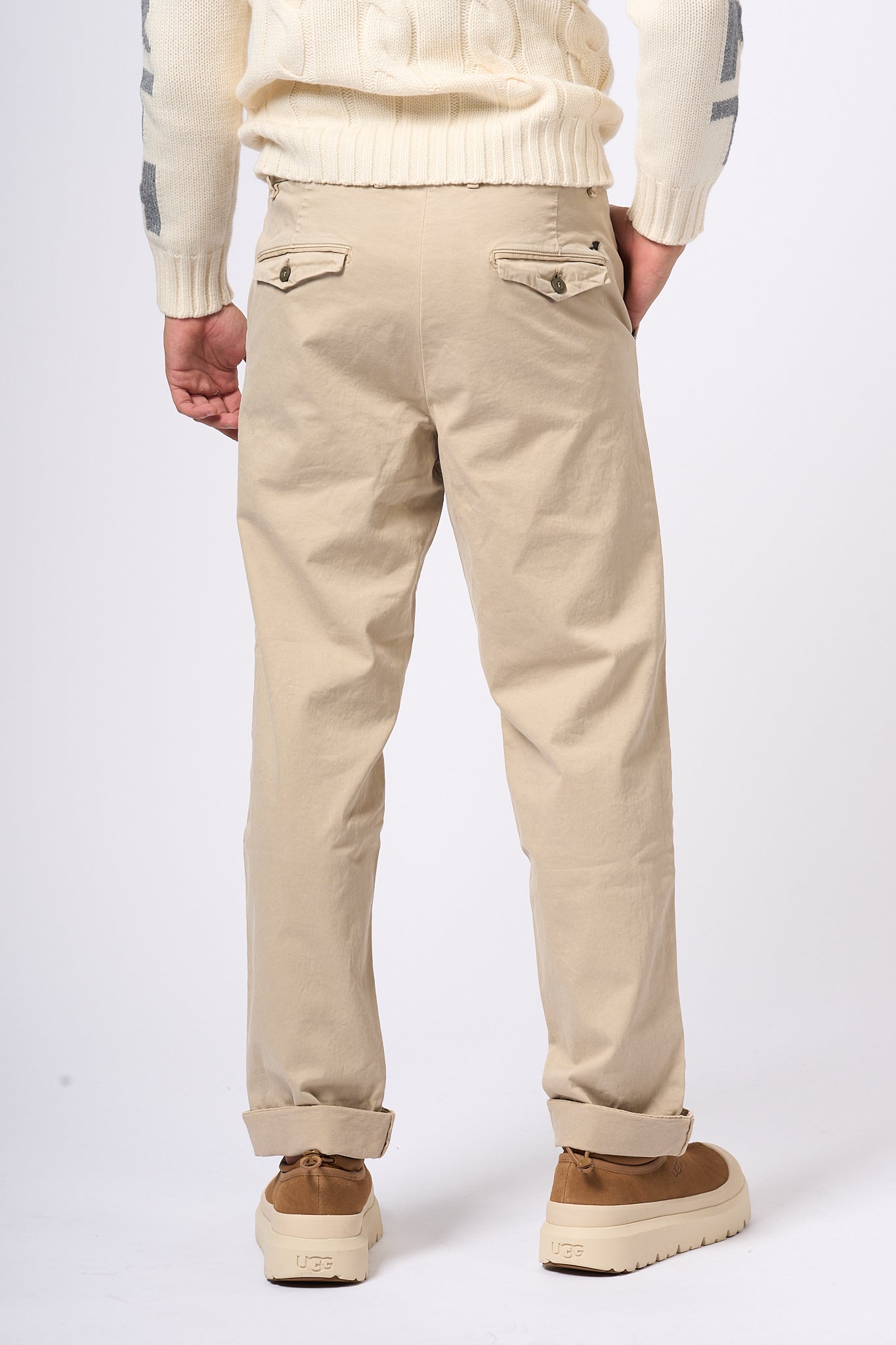 Mason's Pantalone chino Beige Uomo-4