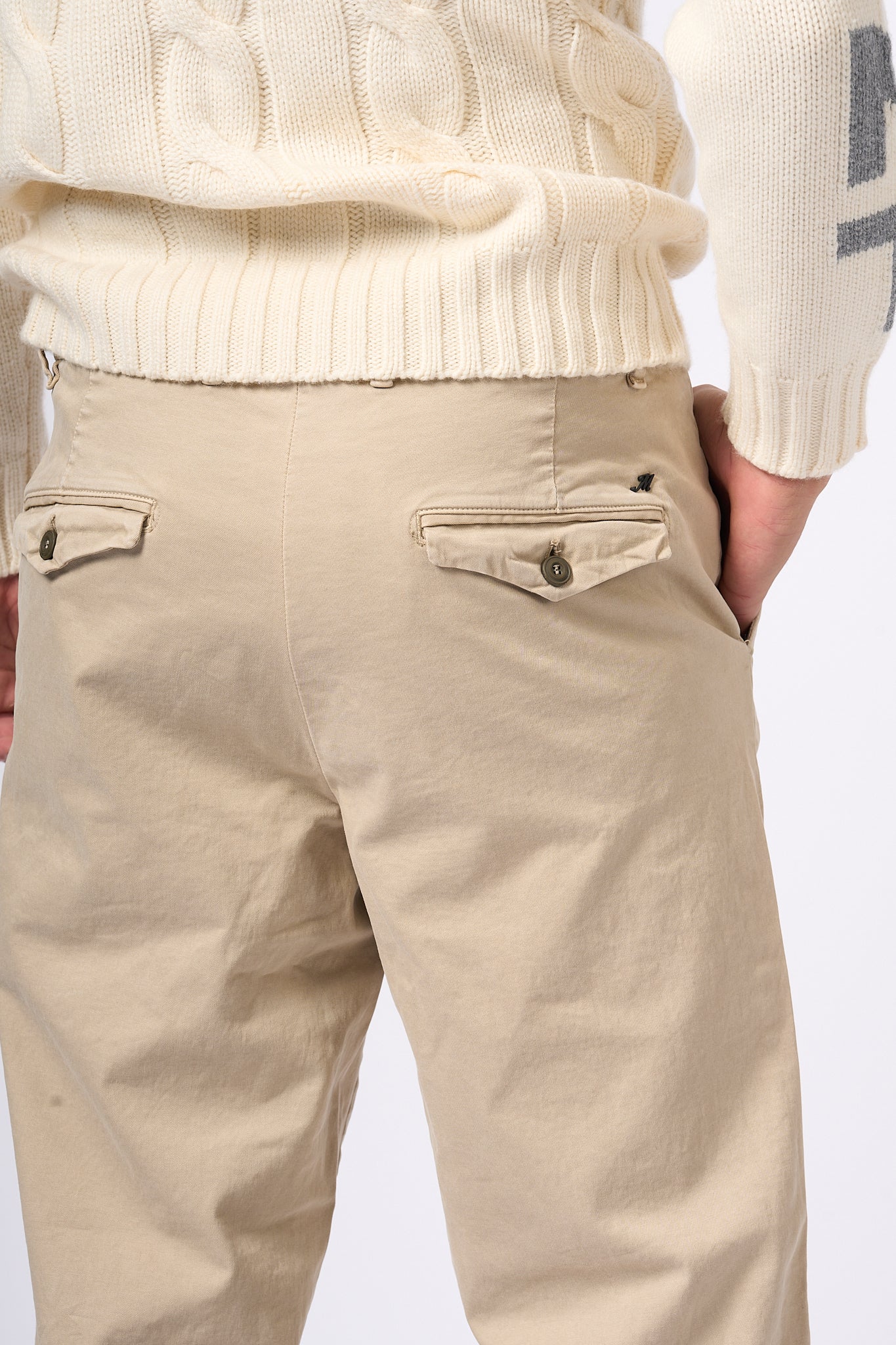 Mason's Pantalone chino Beige Uomo-2