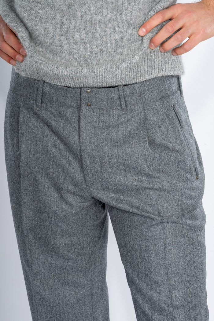 Incotex Pantalone Verve Grigio Medio Uomo-5