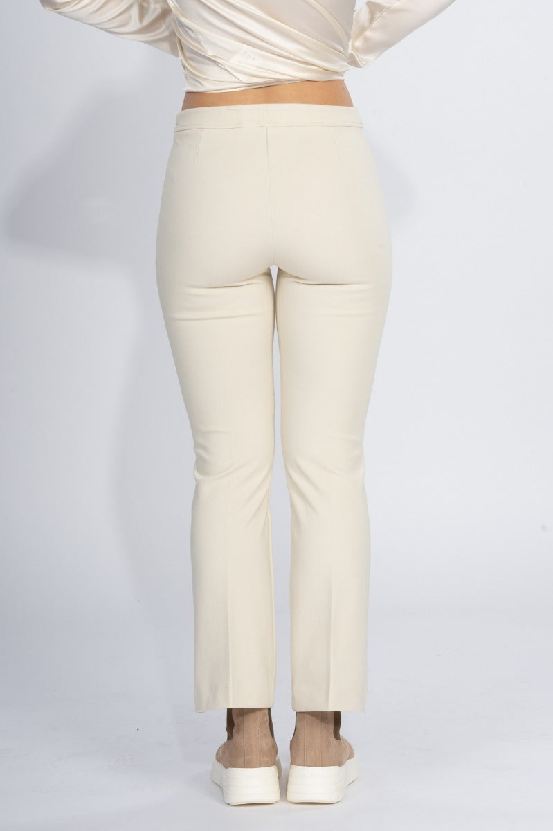 Jucca Pantalone Panna Donna-5