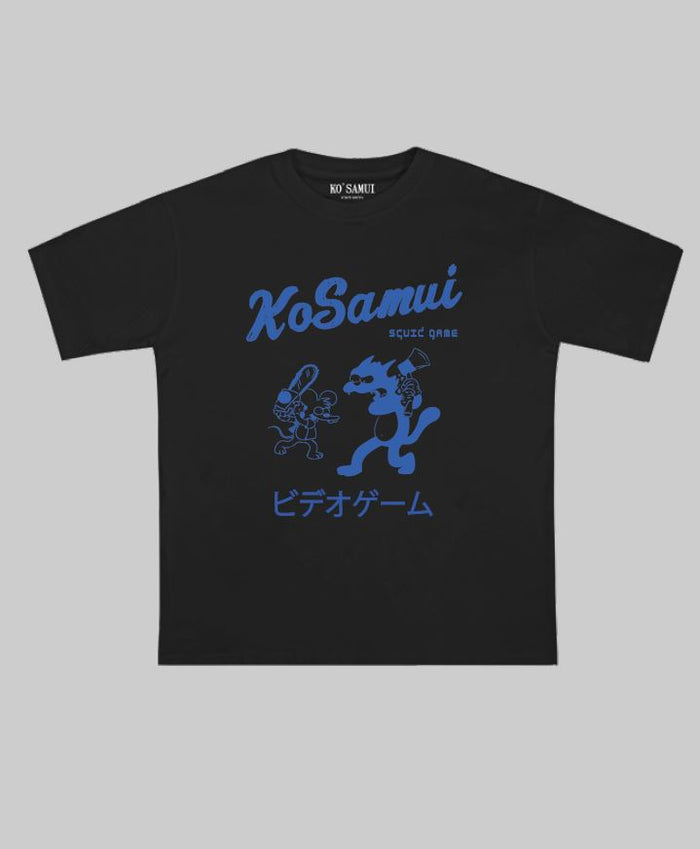 Ko Samui T-shirt Flippant Nero Uomo