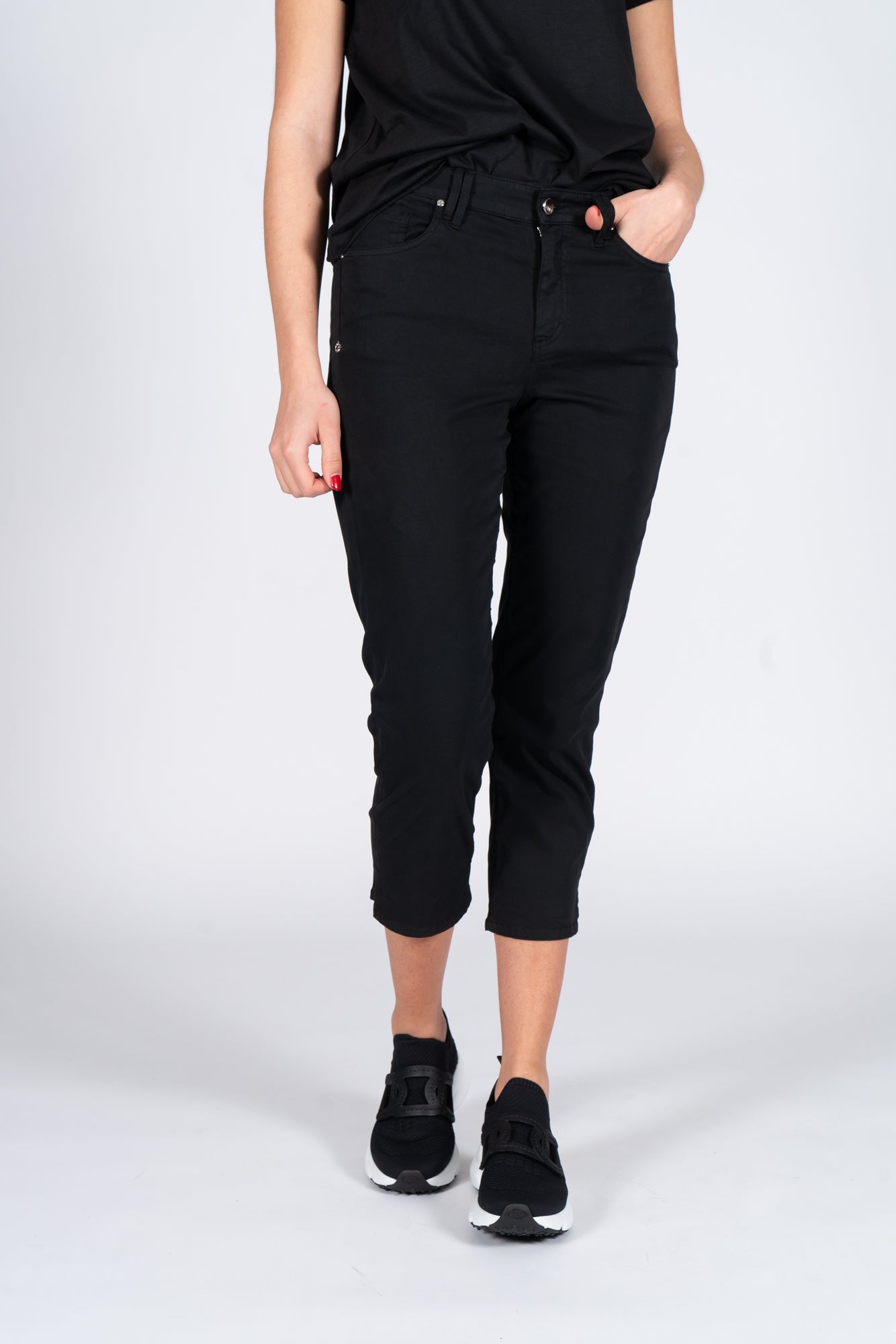 Latino' Jeans Pants Black Woman-1