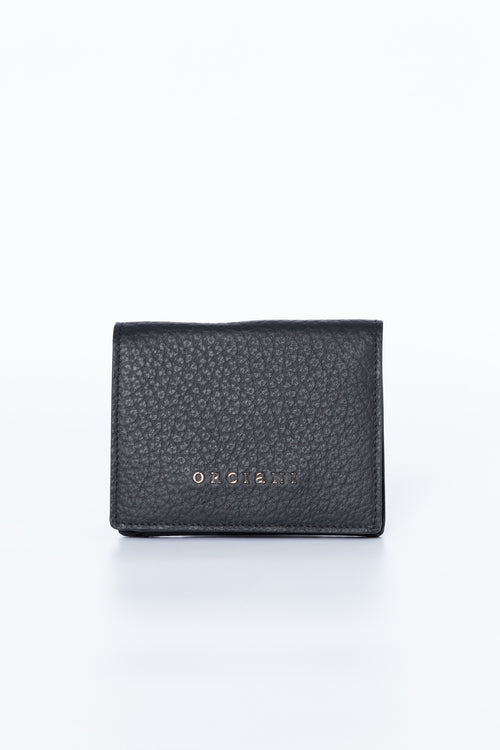 Orciani Wallet With Coin Purse Black Woman