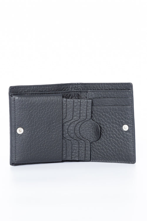 Orciani Wallet With Coin Purse Black Woman-2