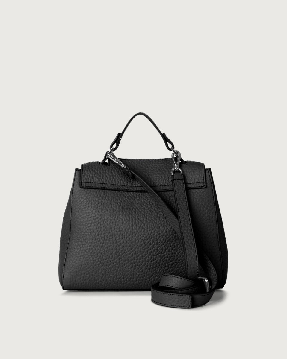 Orciani Sveva Small Soft Bag Black Woman-6