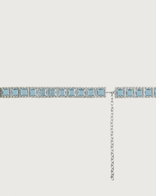 Orciani Aquamarine Jewel Belt for Women-2