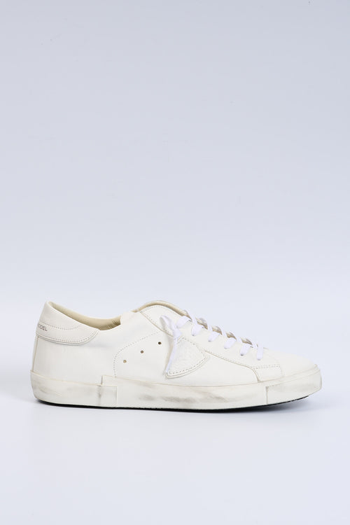 Philippe model Sneaker PARIS Pelle Bianco Uomo
