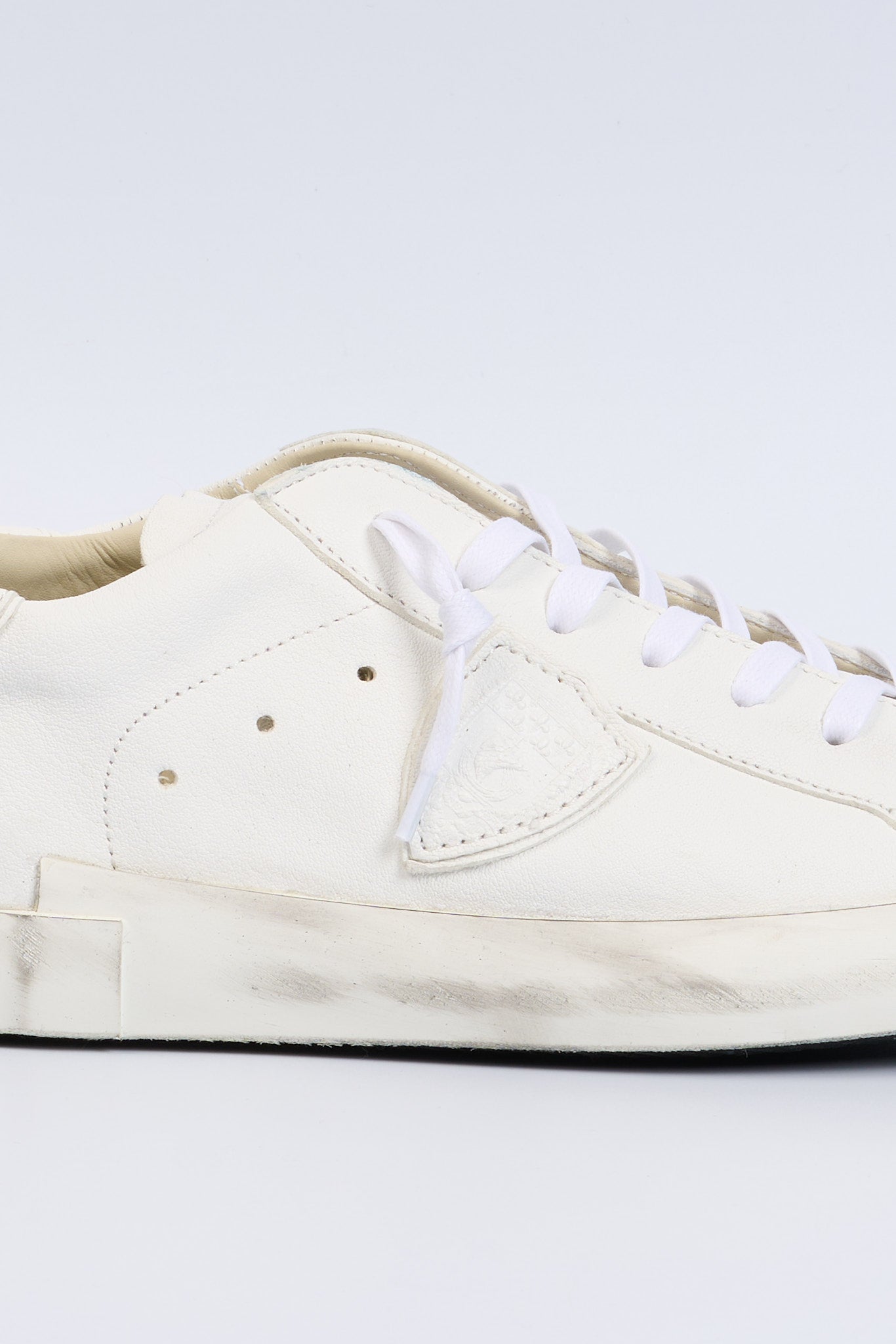 Philippe model Sneaker PARIS Pelle Bianco Uomo-3