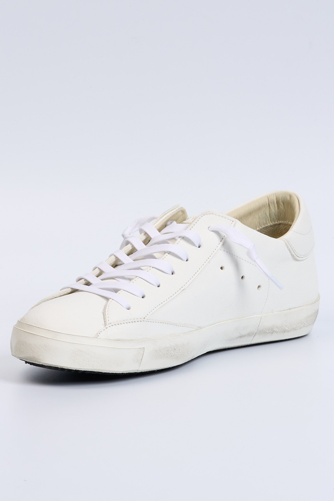 Philippe model Sneaker PARIS Pelle Bianco Uomo-5